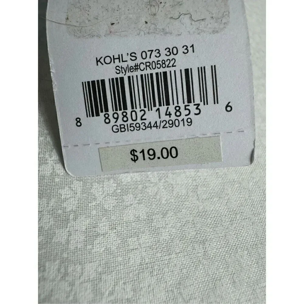 CARTER’S SIZE 9-12M Chambray Mary Jane Crib Shoes - Baby Girl